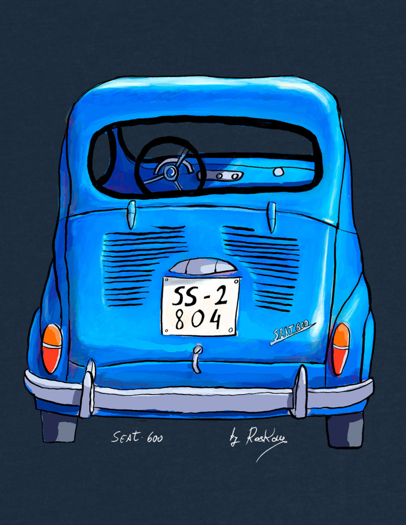 Tshirt "Seat 600" by Roskow