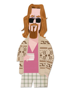 Egurra "The Dude" by Mikel Casal. Wooden figure
