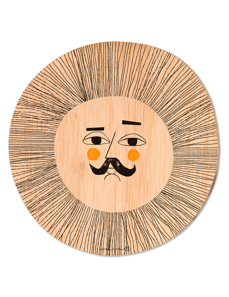 Egurra "Lorenzo" de Mikel Casal. Figura de madera