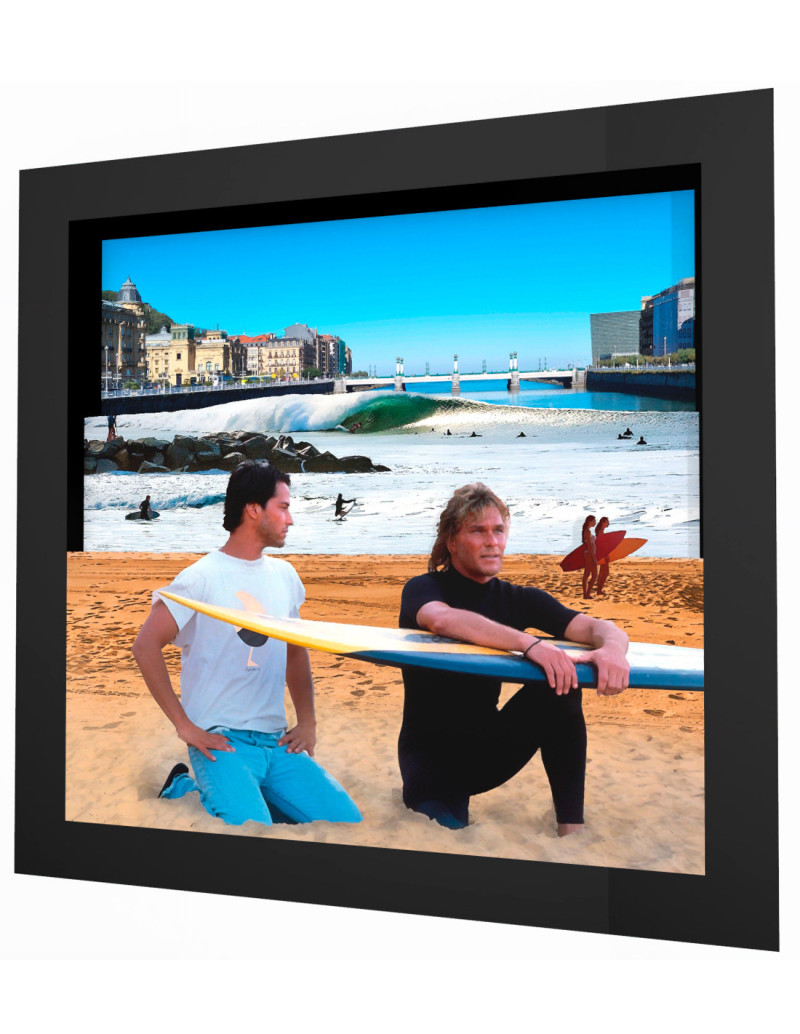 "The Point" framed 3d collage by Malone
