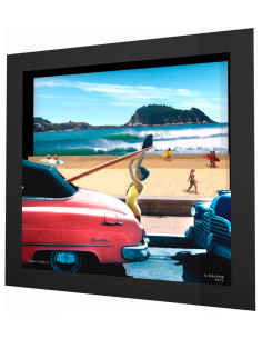 "Zarauzfornia" collage 3D enmarcado de Malone