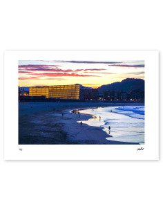 Fotografía "Fin de tarde". Serie limitada Marine Donosti...