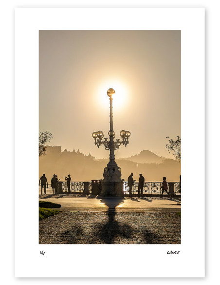 "Luces de otoño" photography. Marine Donosti limited serie by Lance