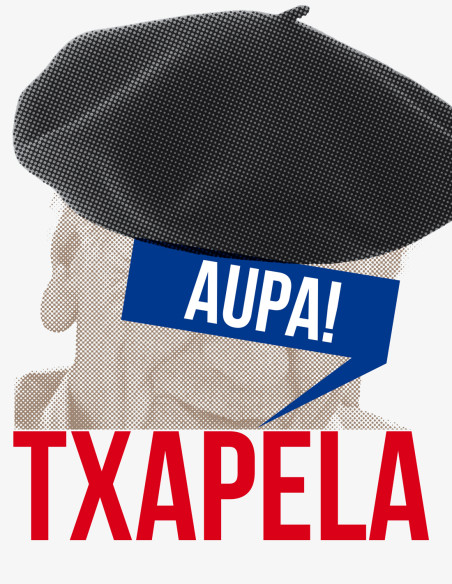 Collage "Txapela" de Rosco - Reproducciones A4 y A3