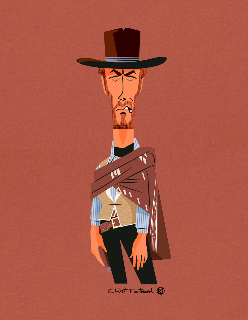 Camiseta "Clint Eastwood"