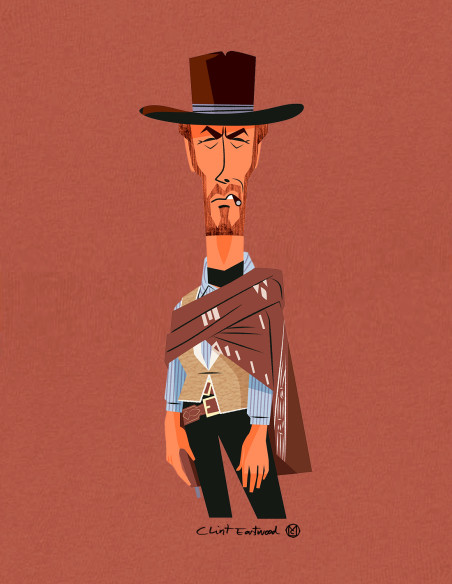 Camiseta "Clint Eastwood"