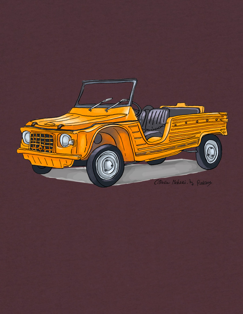 Tshirt "Mehari" by Roskow
