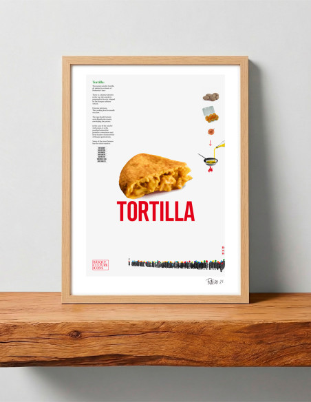 Collage "Tortilla" de Rosco - Reproducciones A4 y A3